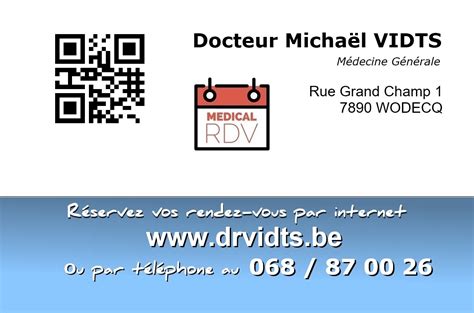 Docteur Michaël VIDTS .